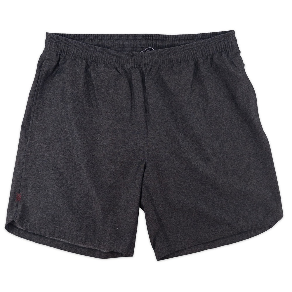 Rhone Mens XL Guru Performance Shorts Charcoal Gray Heather Drawstring Active